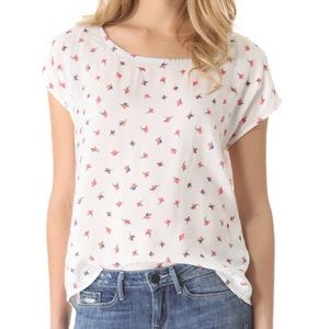 Splendid Parisian Tulip Top in White S